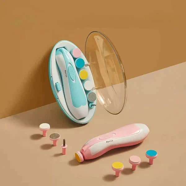 Electric Baby Nail Clipper Set – Quiet, Safe & Easy to Use