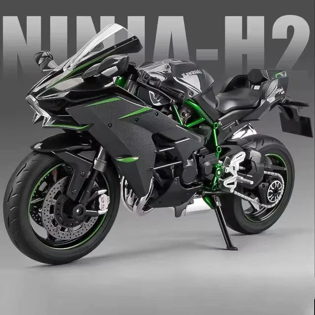 Kawasaki Ninja H2R Diecast Model (1:9 Scale) – Premium Motorcycle Replica