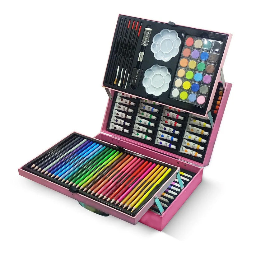 145 pc Art Set Premium Briefcase 4-Sides
