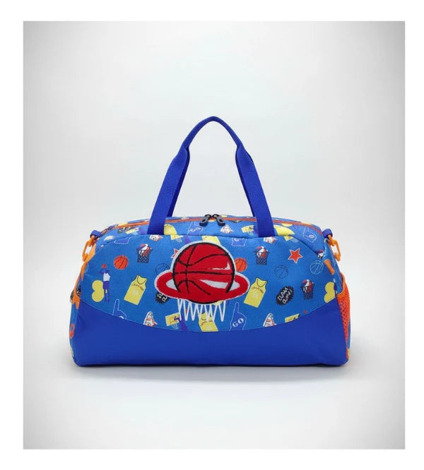 Basketball Design Duffel Bag for Kids – Durable, Spacious & Stylish Sports Travel Bag