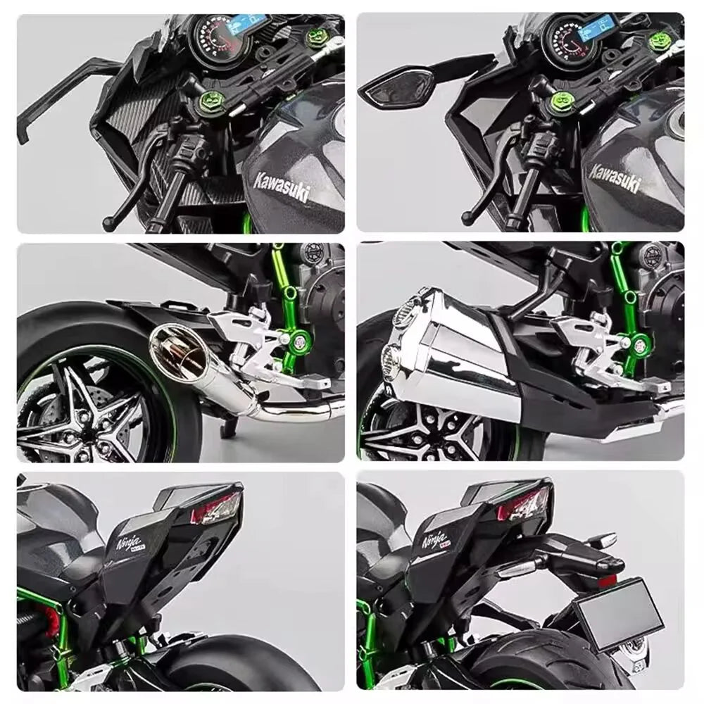 Kawasaki Ninja H2R Diecast Model (1:9 Scale) – Premium Motorcycle Replica