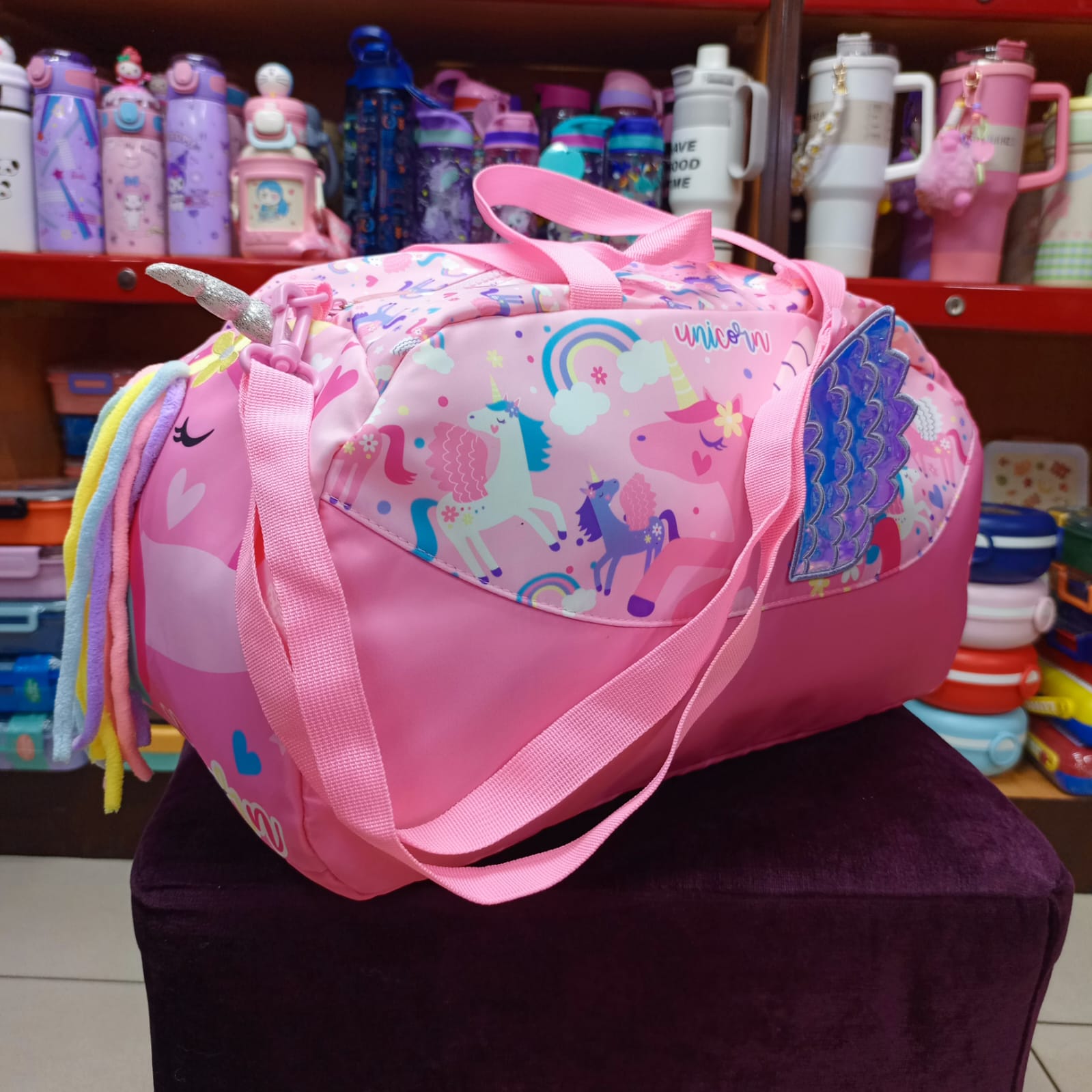 Basketball Design Duffel Bag for Kids – Durable, Spacious & Stylish Sports Travel Bag