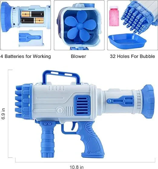 Hole Rocket Bubble Gun – Bubble Blaster for Kids