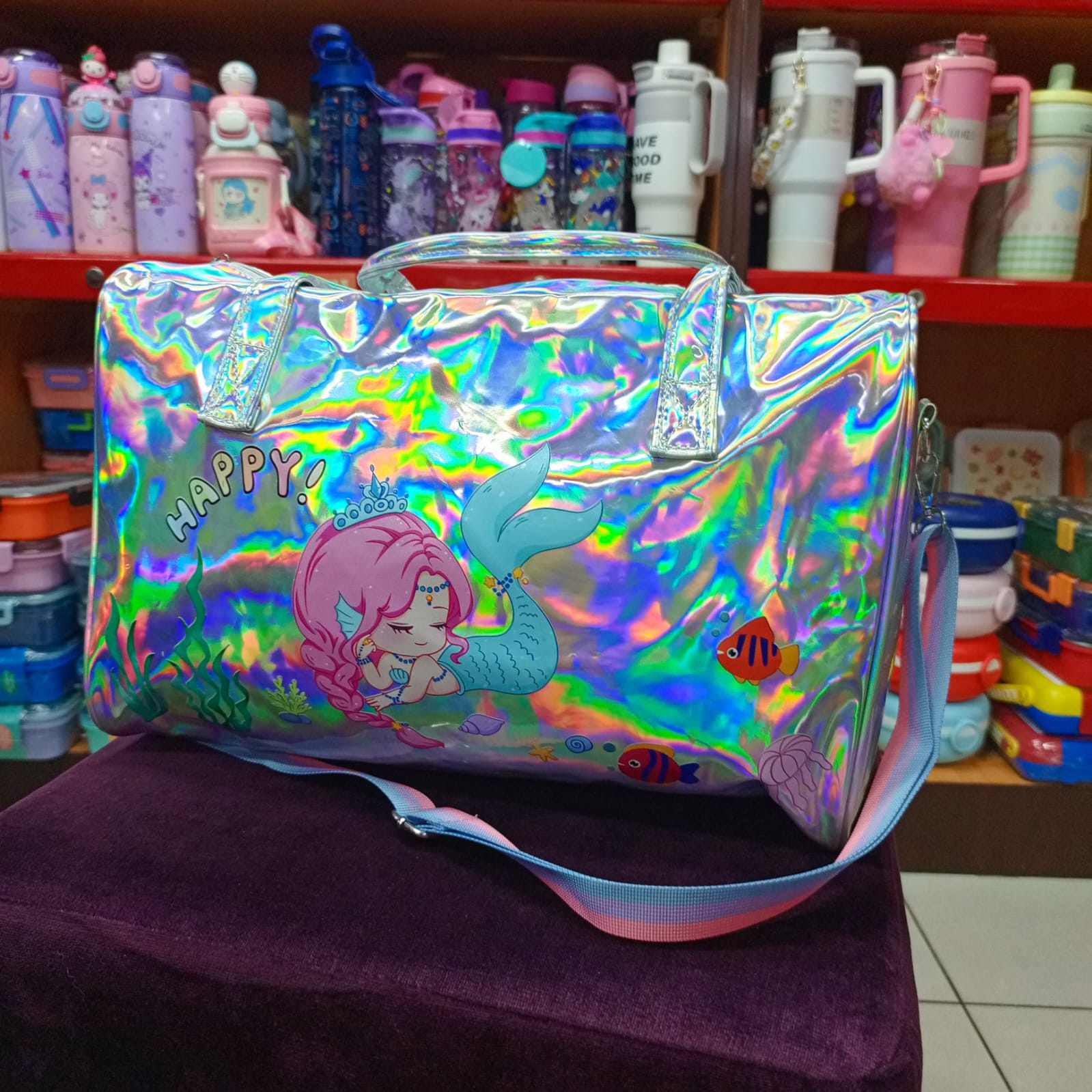 Basketball Design Duffel Bag for Kids – Durable, Spacious & Stylish Sports Travel Bag