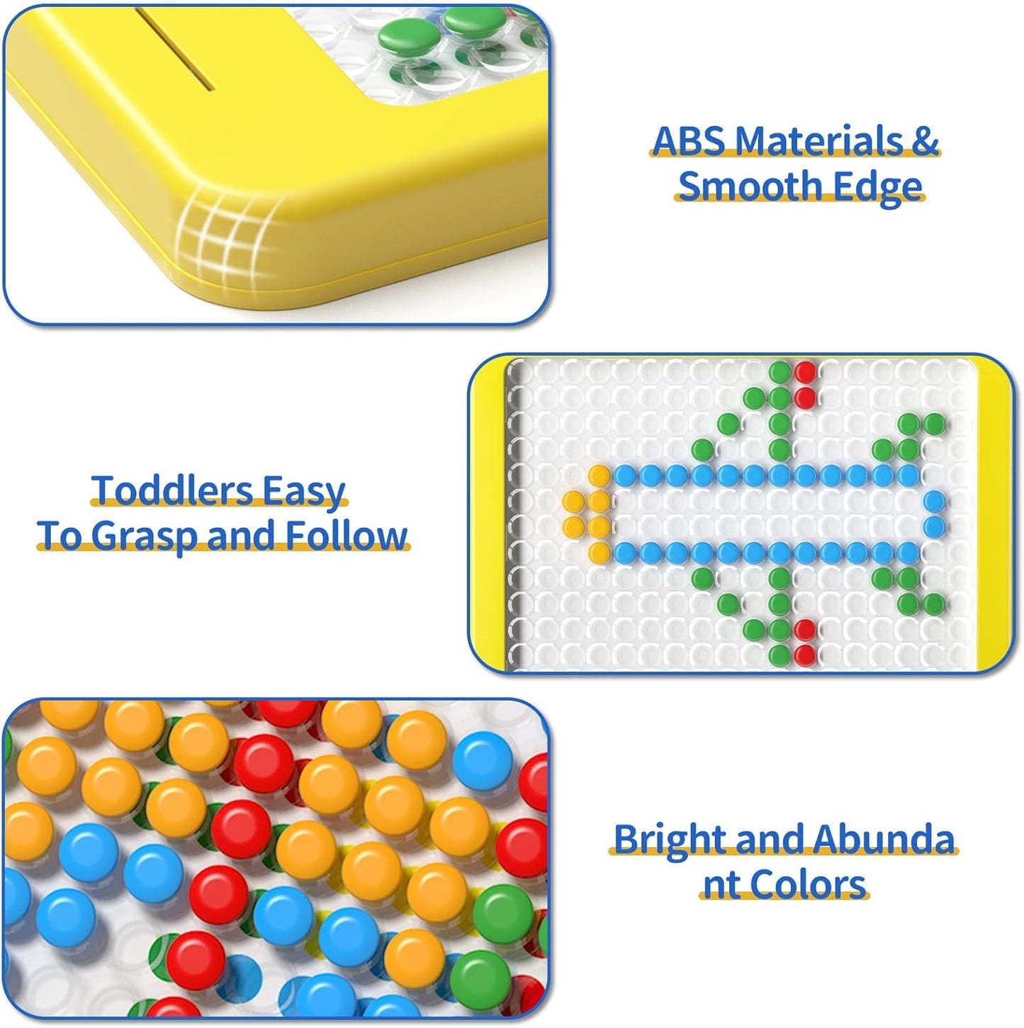 Creative Magnetic Dots Drawing Board™ – Kids Educational Magnetic Drawing Toy