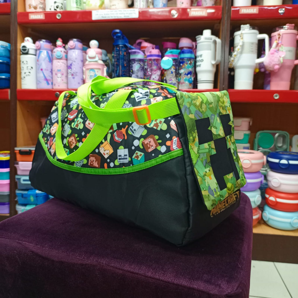 Basketball Design Duffel Bag for Kids – Durable, Spacious & Stylish Sports Travel Bag