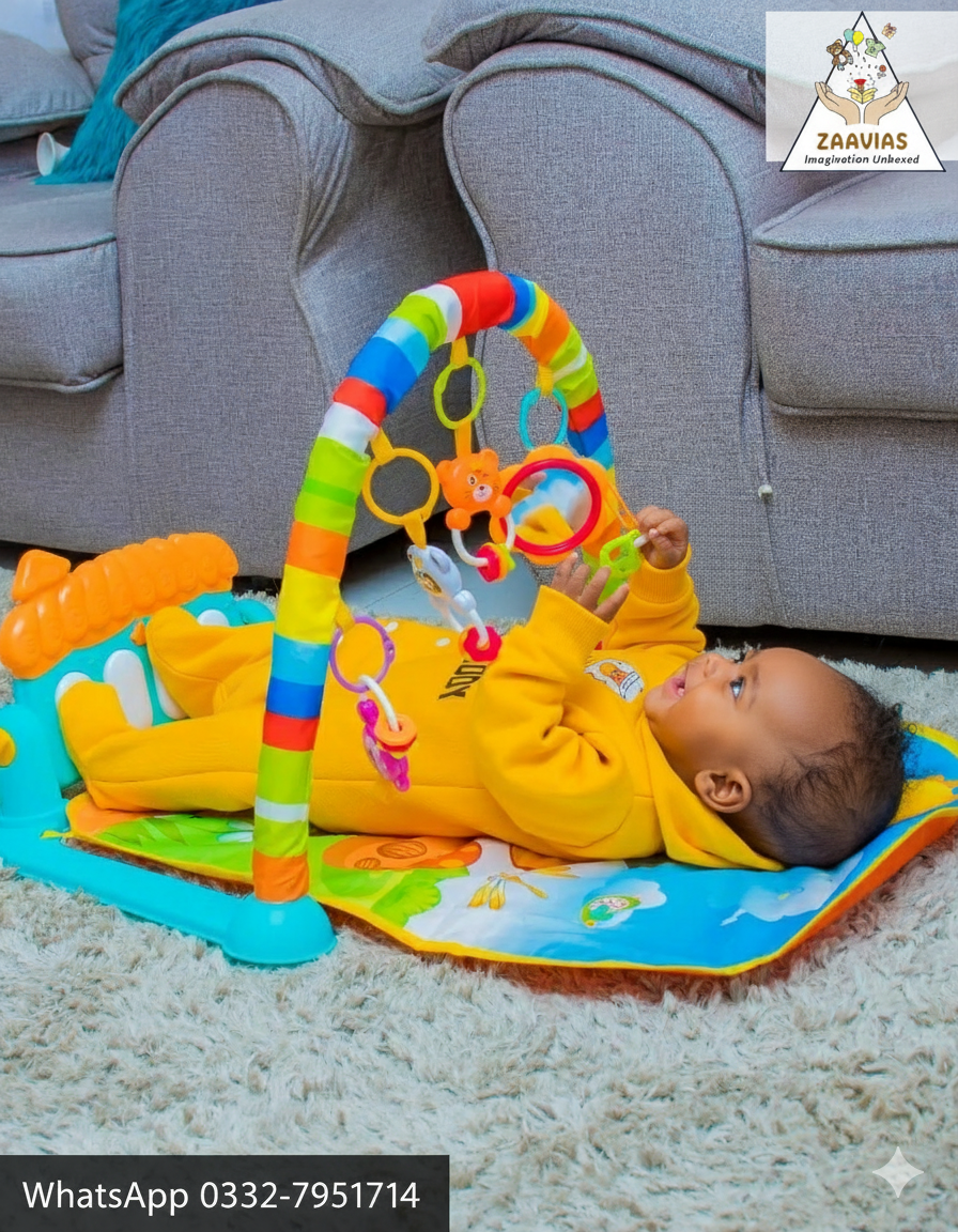 Huanger Baby Piano Fitness Rack Play Mat