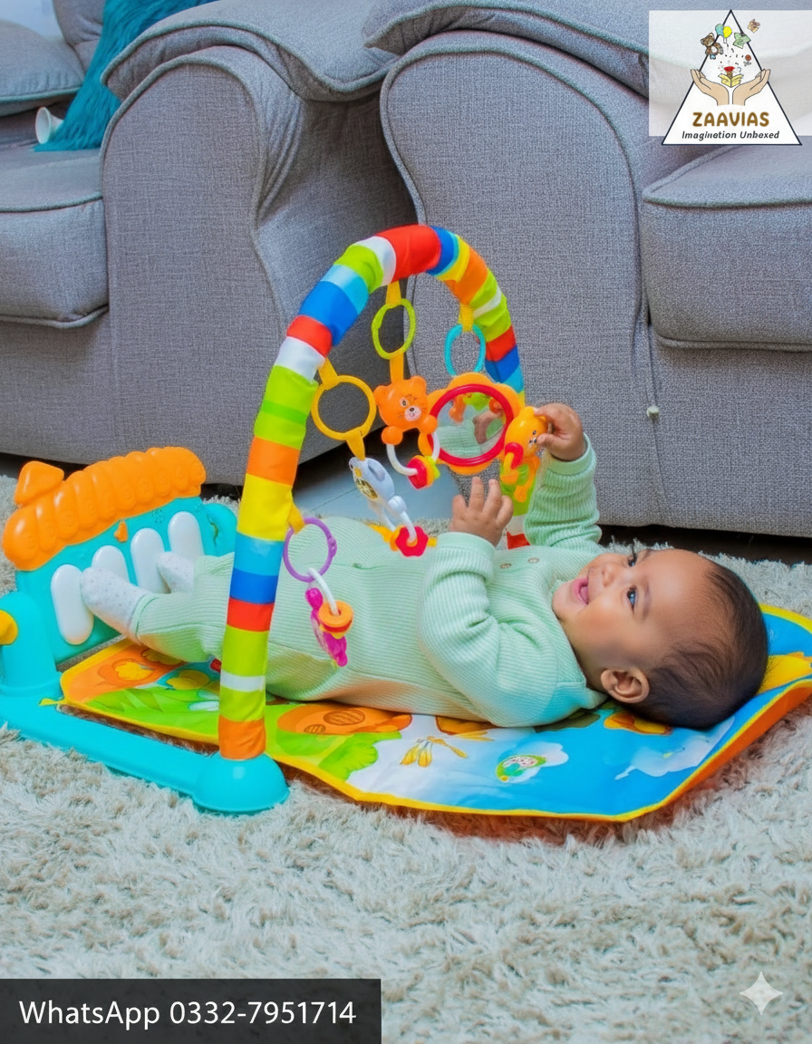 Huanger Baby Piano Fitness Rack Play Mat