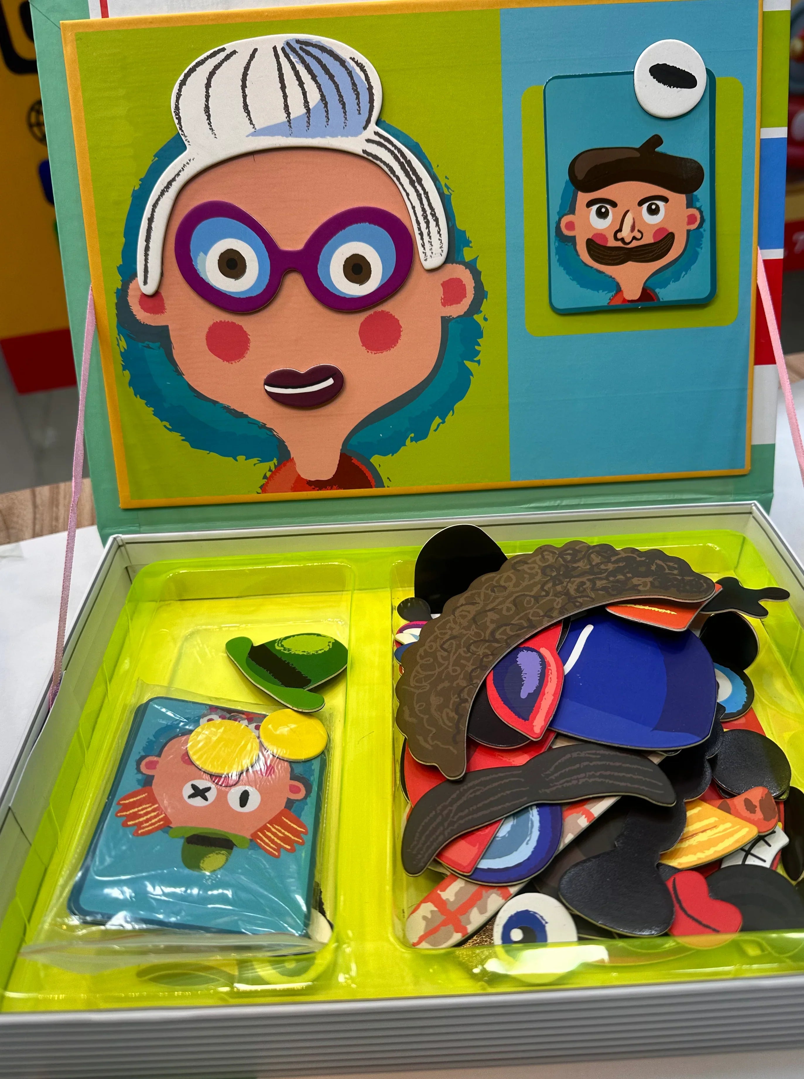 CLO Magnetic Face Puzzle – 67 Pcs | Creative Learning Toy for Kids