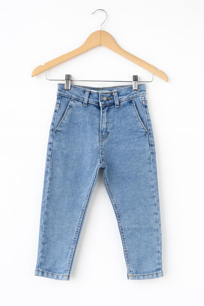 Denim Elastic & Basic Pants
