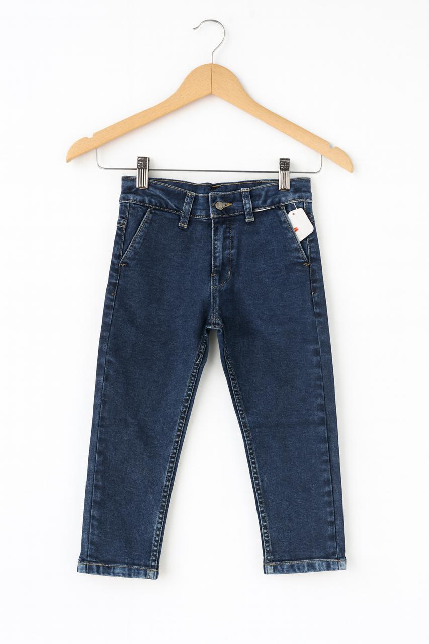 Denim Elastic & Basic Pants