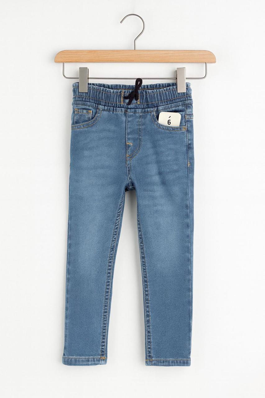 Denim Elastic & Basic Pants