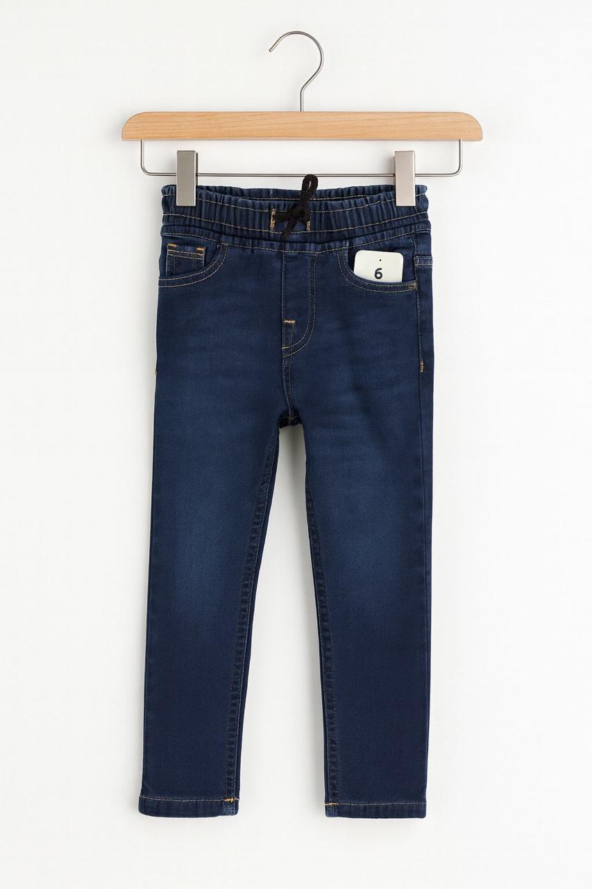 Denim Elastic & Basic Pants