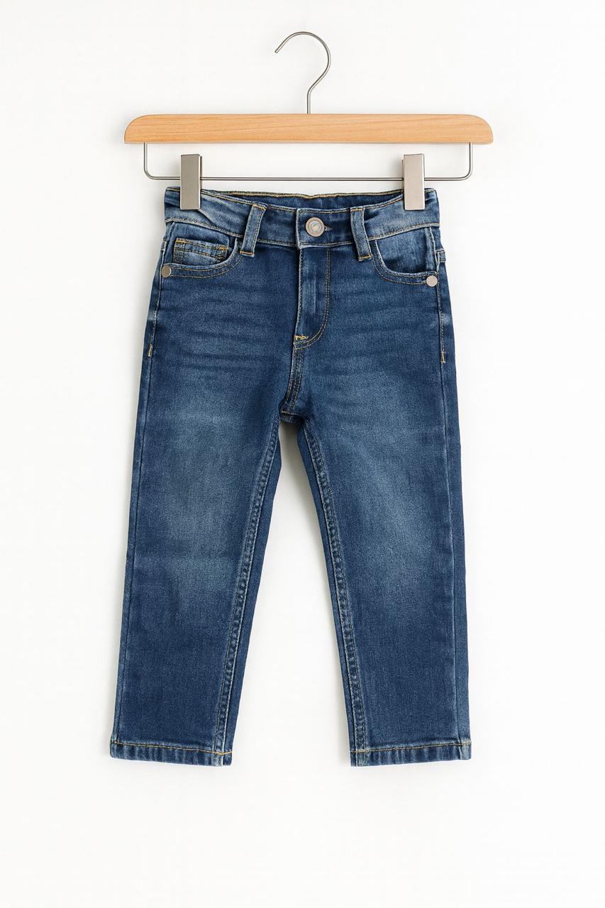Denim Elastic & Basic Pants