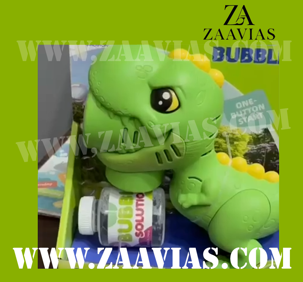 DINOSAUR BUBBLE GUN