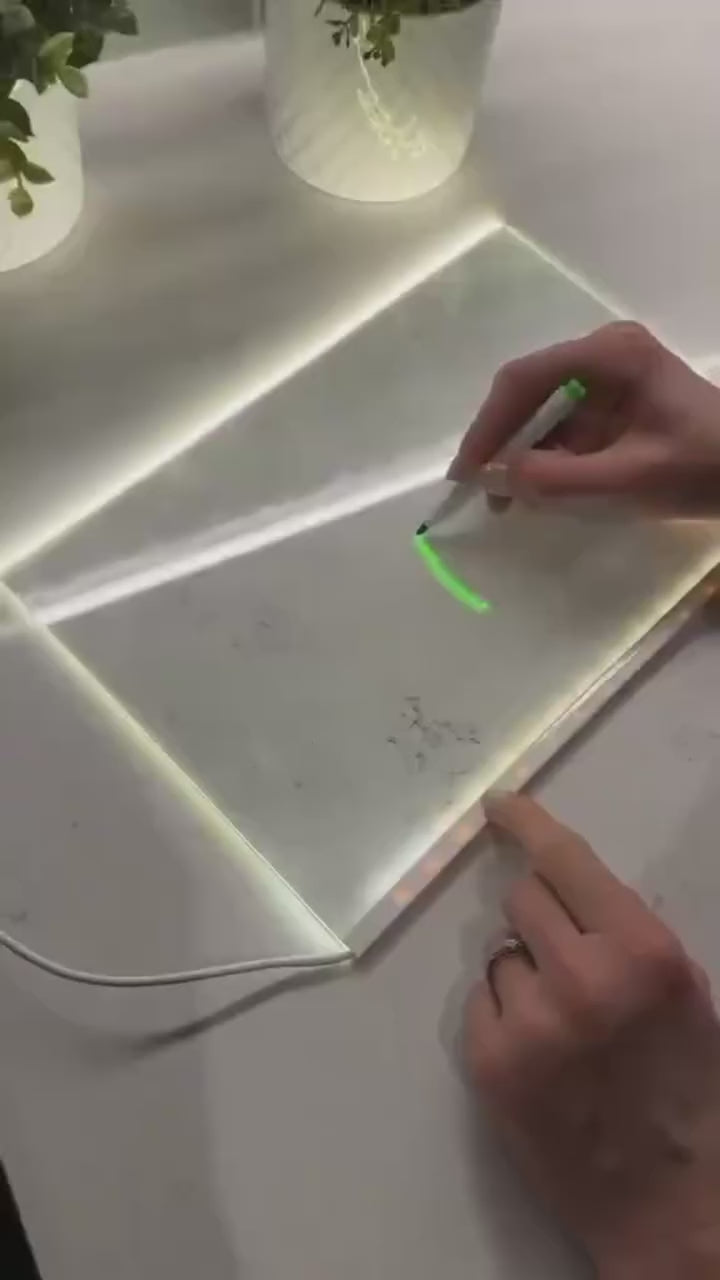 LED Glow Drawing Board for Kids 🌈