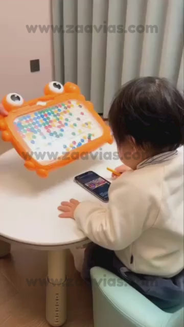 Creative Magnetic Dots Drawing Board™ – Kids Educational Magnetic Drawing Toy