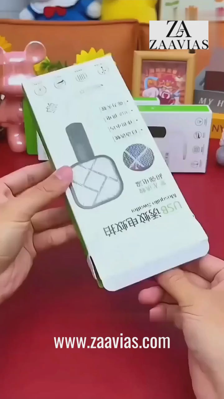 Mini USB Mosquito Swatter Trap – Rechargeable Electric Racket