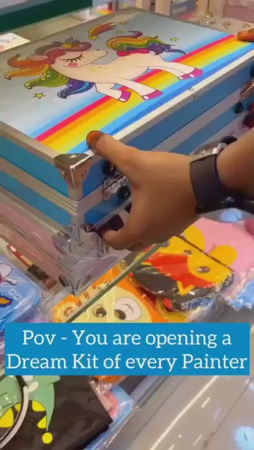 145 pc Art Set Premium Briefcase 4-Sides