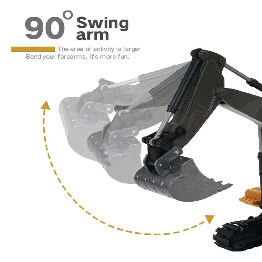 4GHz remote controller for RC excavator construction toy